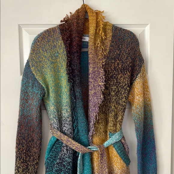 Multicolor Knit Women's Sweater - Picture 7 of 10